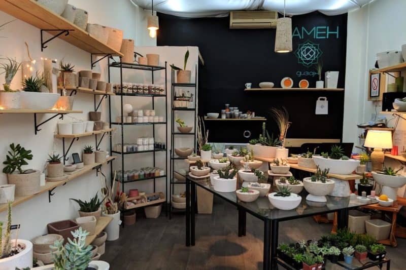 Kleines Geschäft im Belgrade Design District