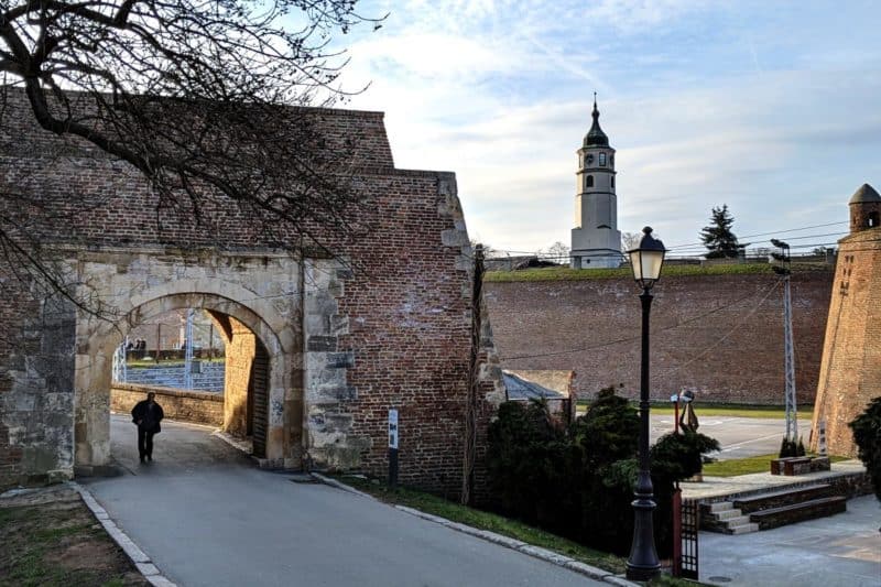 Das Istanbuler Tor der Festung