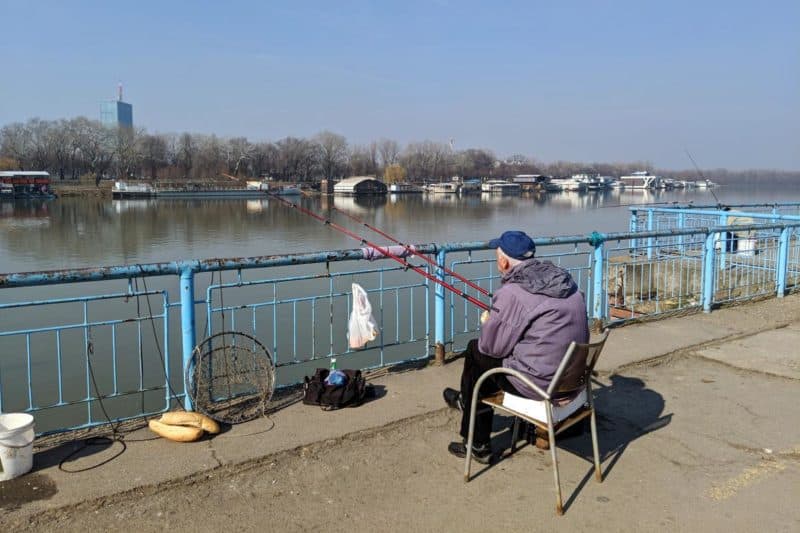 Angler in Savamala