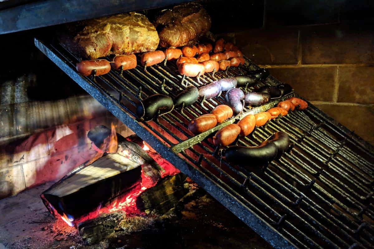 Fleisch auf dem Grill