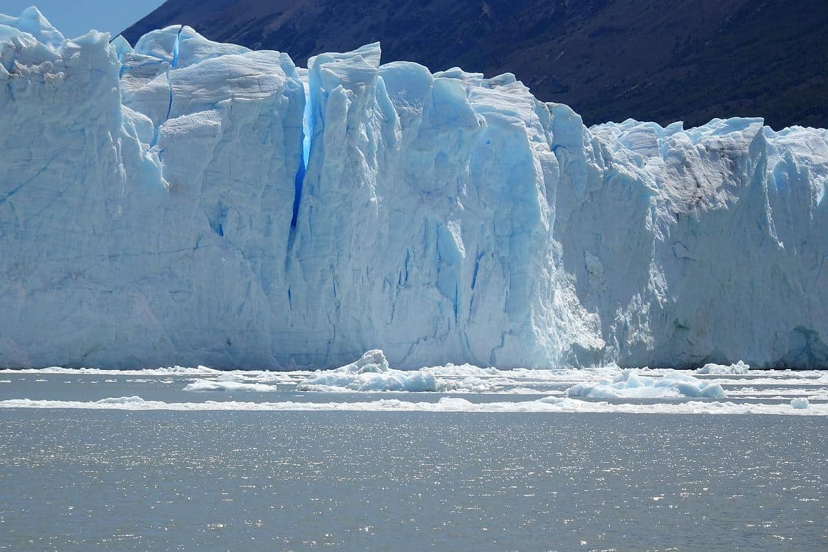 Gletscherspalte im Perito-Moreno-Gletscher