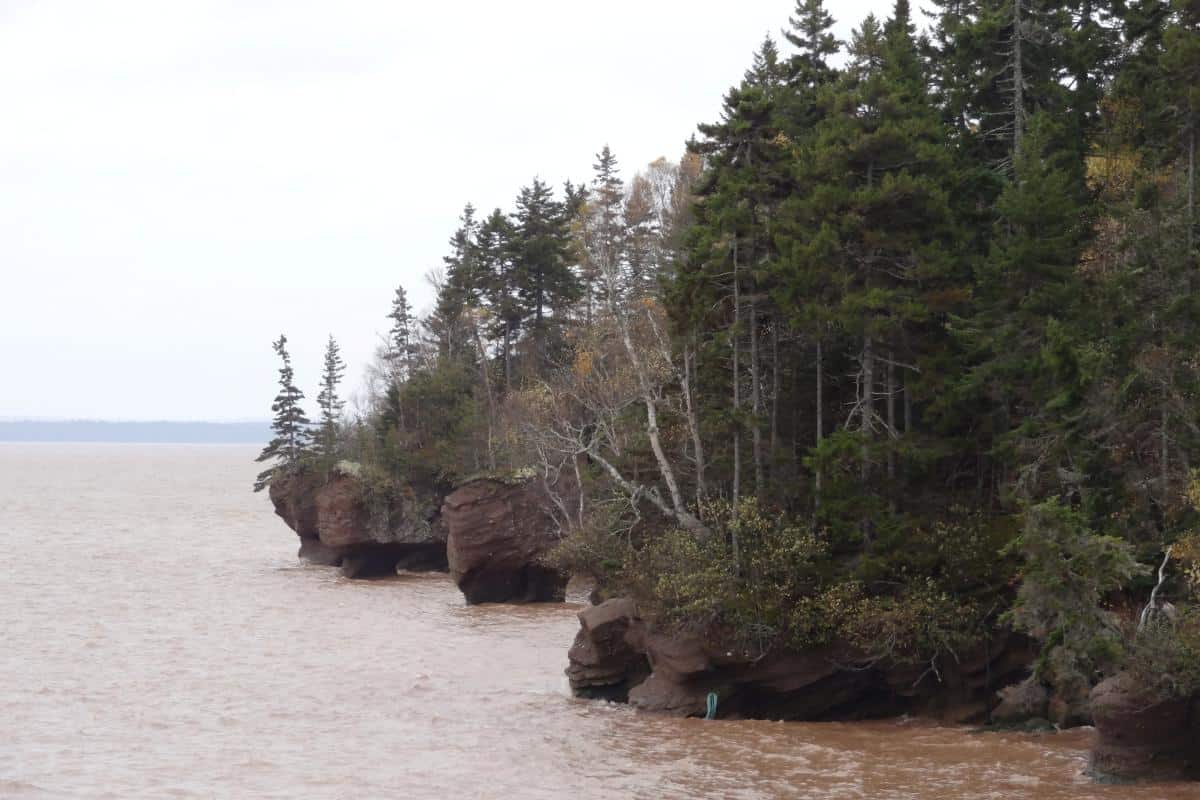 Hopewell Rocks bei Flut