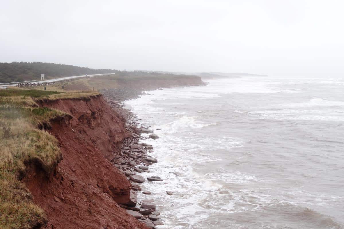 Blick auf den Central Coastal Drive