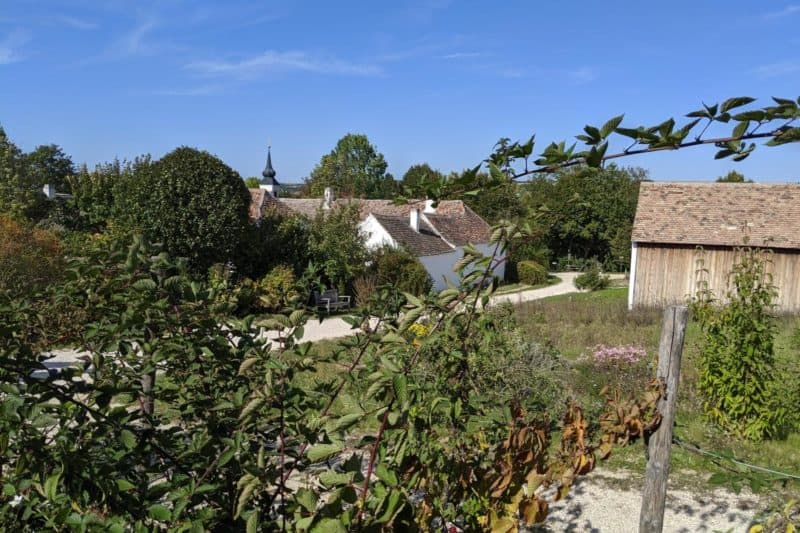 Blick auf das Museumsdorf Niedersulz