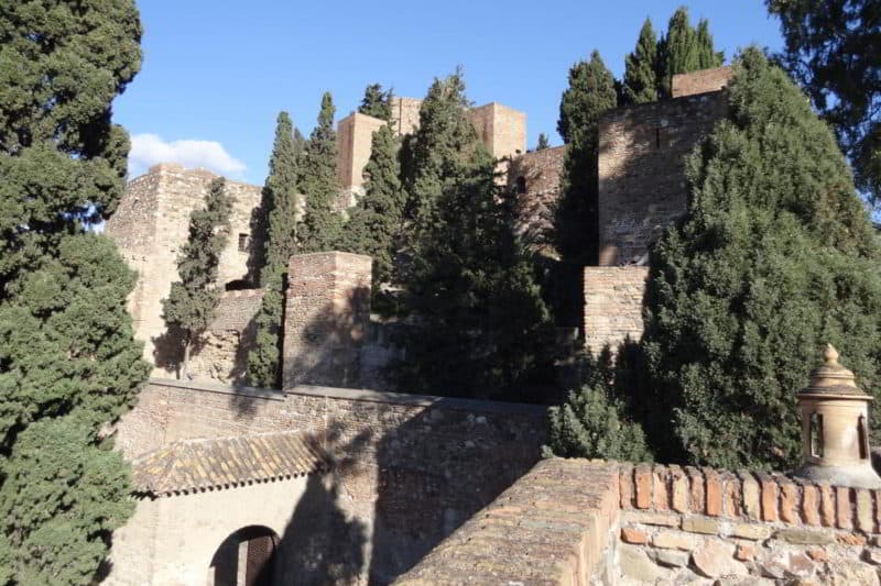 Die Alcazaba von Málaga