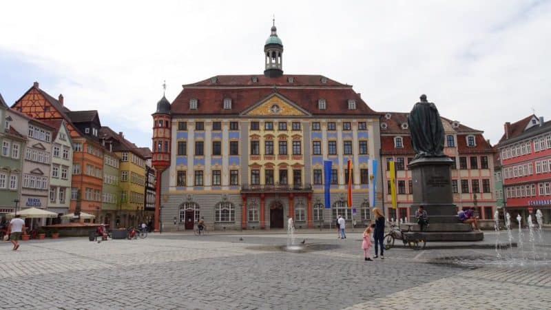 Rathausplatz in Bamberg