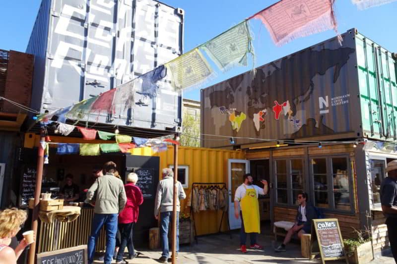 Streetfood in Kopenhagen: Reffen - saisonal betriebener Bio-Streetfoodmarkt auf Refshaleøen 