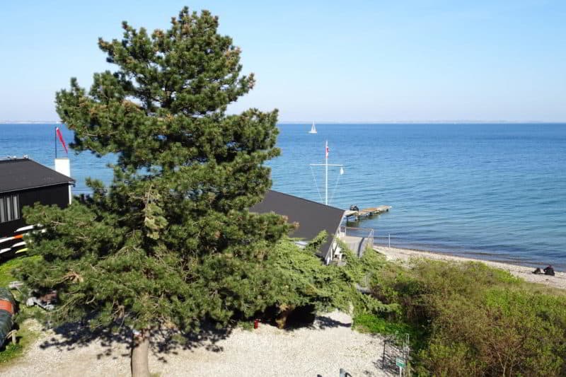 Ausflugstipps von Kopenhagen: Louisiana Museum of Modern Art in Humlebæk auf Seeland - Ausblick auf den Øresund