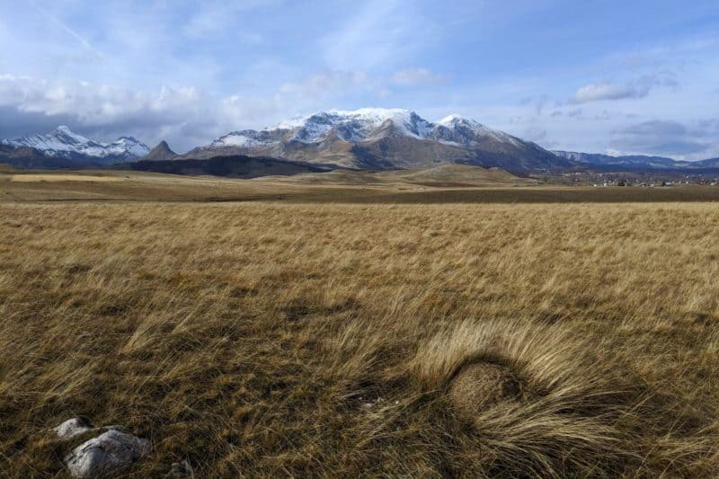 Blick auf das Durmitor-Massiv