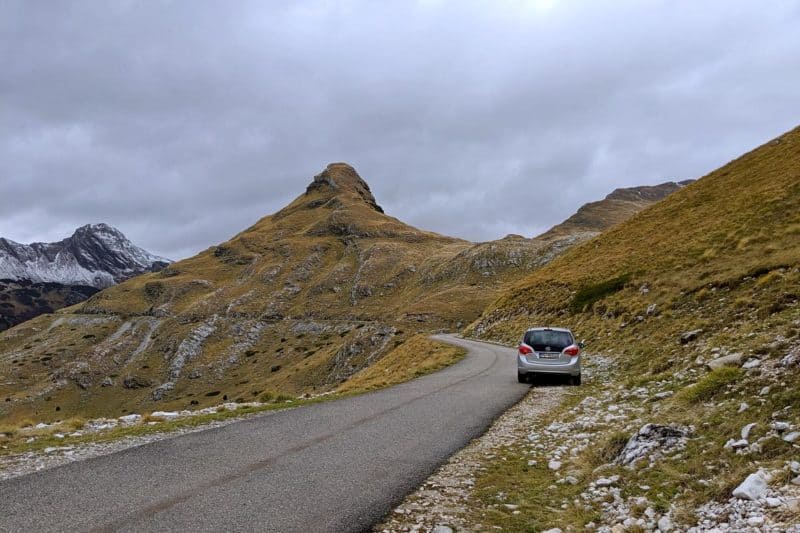 Mit dem Auto durch den Durmitor-Nationalpark