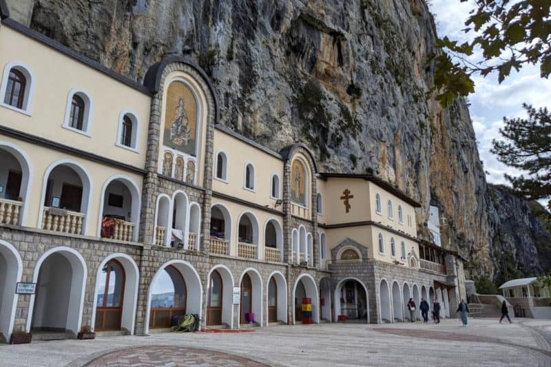 Klostergebäude in Ostrog