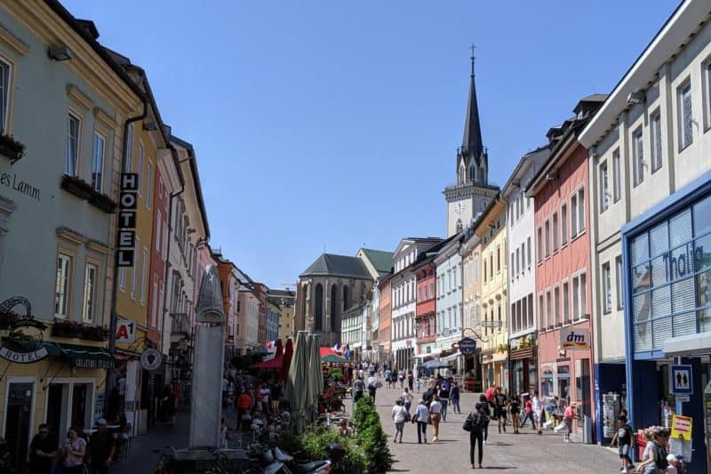 Hauptplatz in Villach