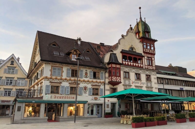 Johann-Luger-Haus am Marktplatz in Dornbirn