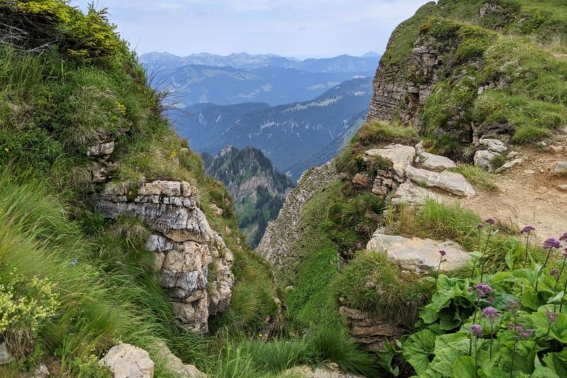 Ausblick vom Diedamskopf im Bregenzerwald