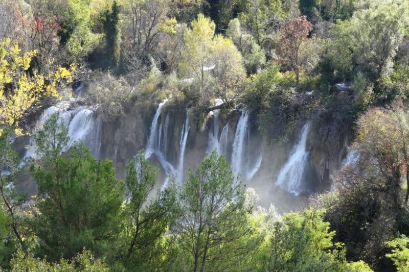 Wasserfälle von Kravica