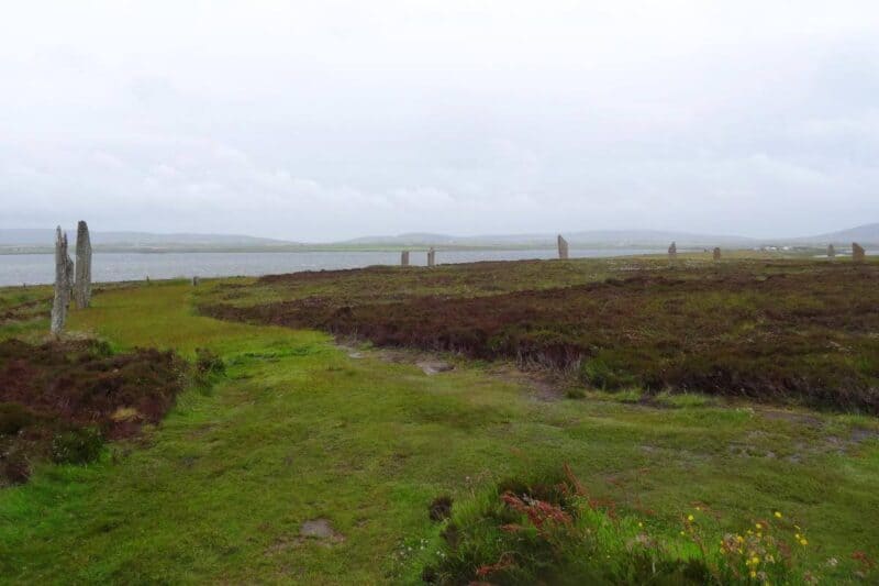 Steinsäulen im Ring of Brodgar