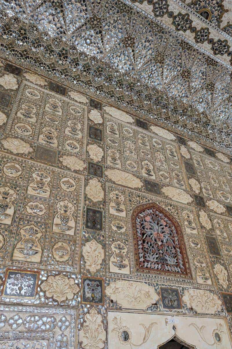 Spiegelmosaike im Sheesh Mahal