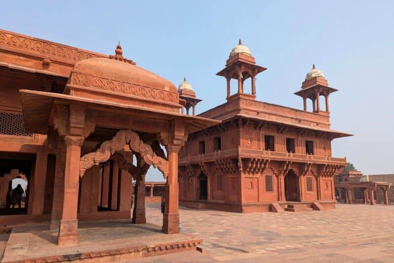Hauptpalast in Fatehpur Sikri